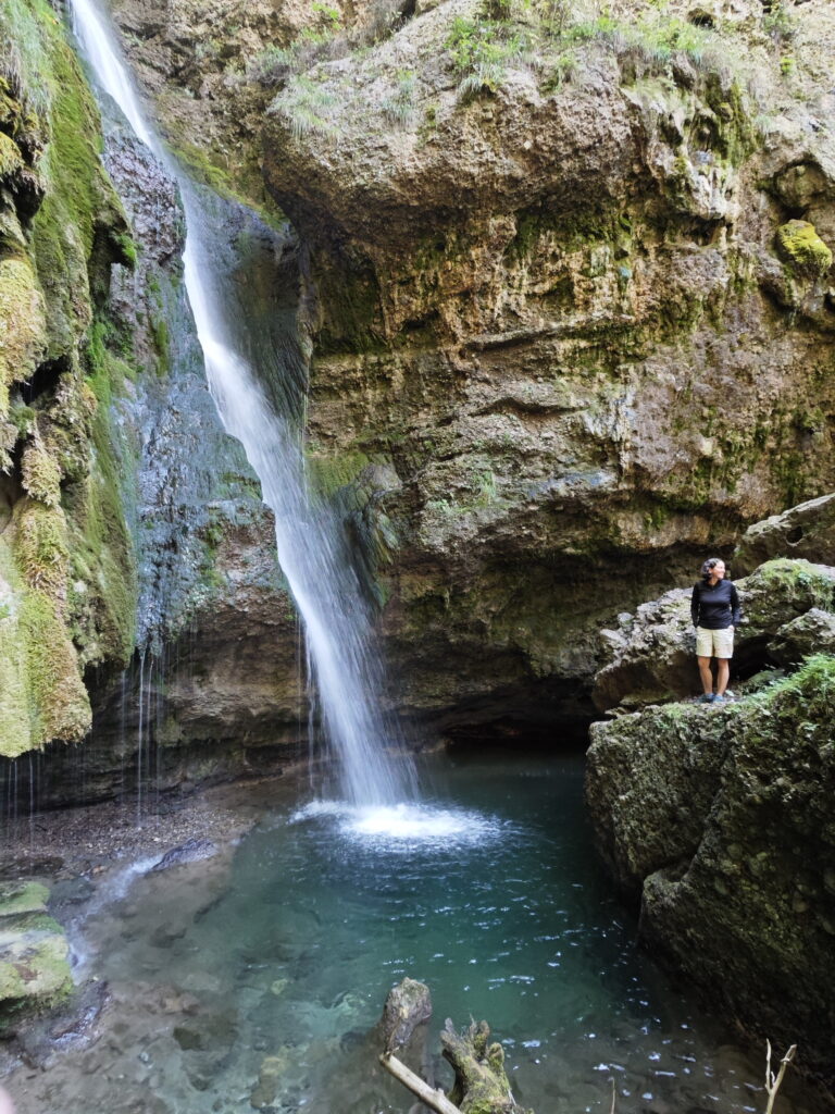 Sehenswerte Hinanger Wasserfälle im Allgäu